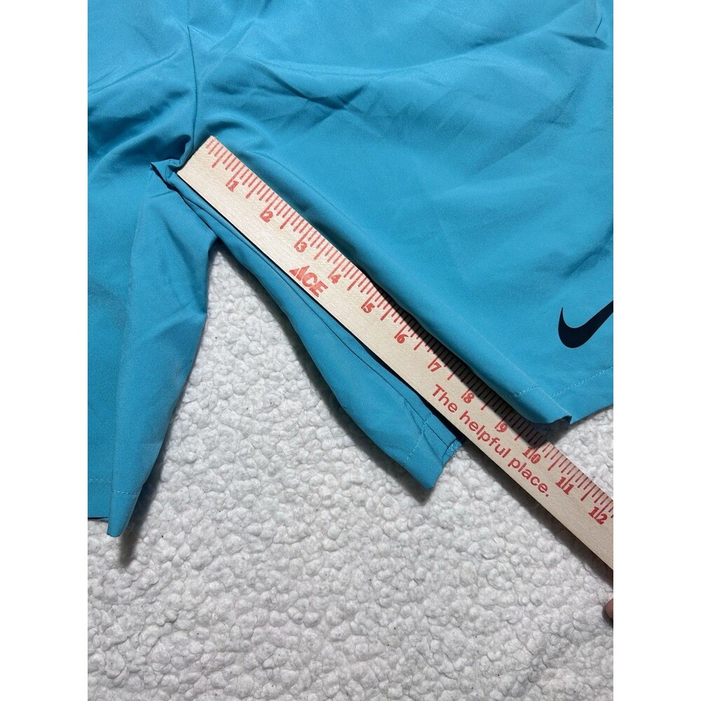Nike Men's Swim Trunks Contend Volley Shorts Aqua Teal Size M CU4495-392 NWOT - Picture 4 of 11
